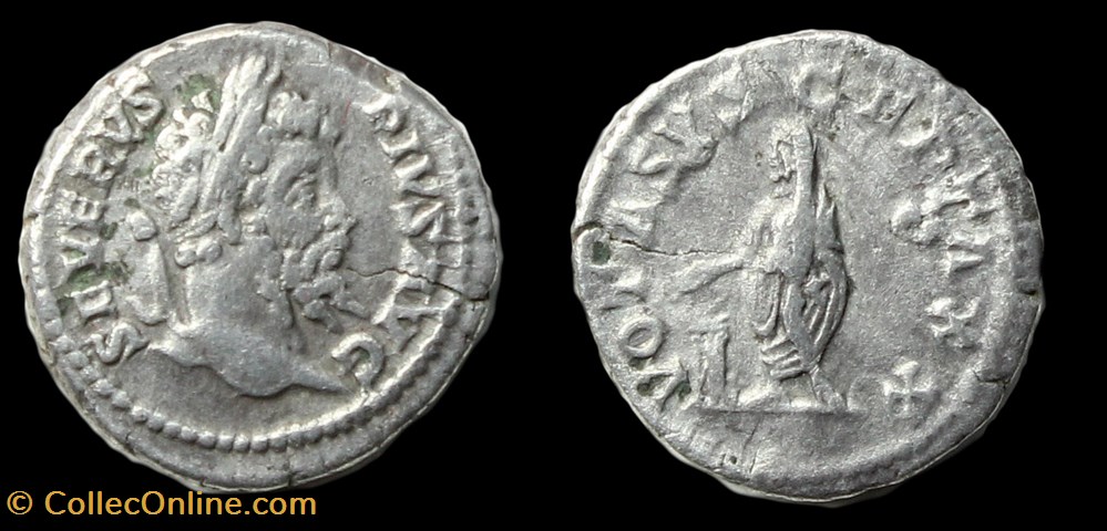 monnaies antiquite av jc a ap romaines republicaines imperiales septime severe