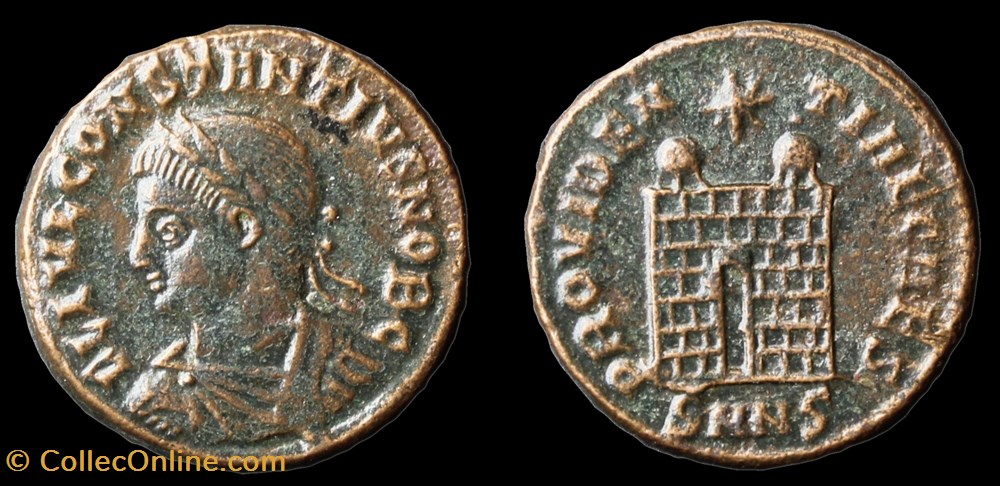 monnaies antiquite av jc ap romaines republicaines imperiales constance ii