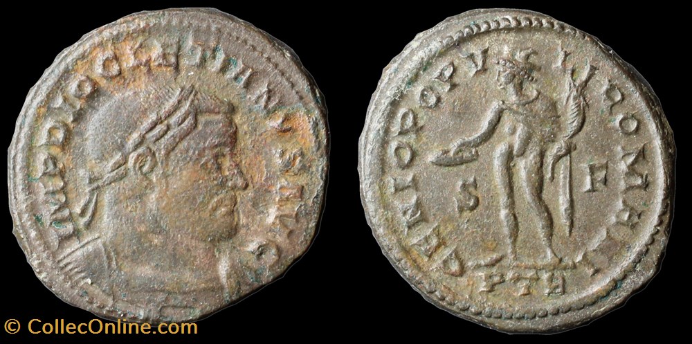 monnaies antiquite av jc a ap romaines republicaines imperiales diocletien