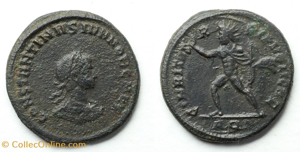 monnaies antiquite av jc ap romaines republicaines imperiales constantin ii