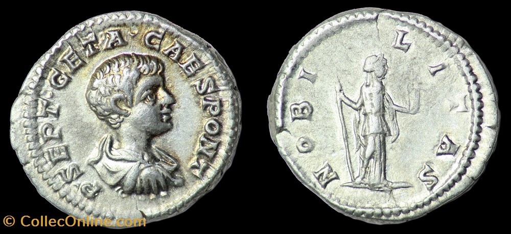 monnaies antiques romaines republicaines imperiales geta