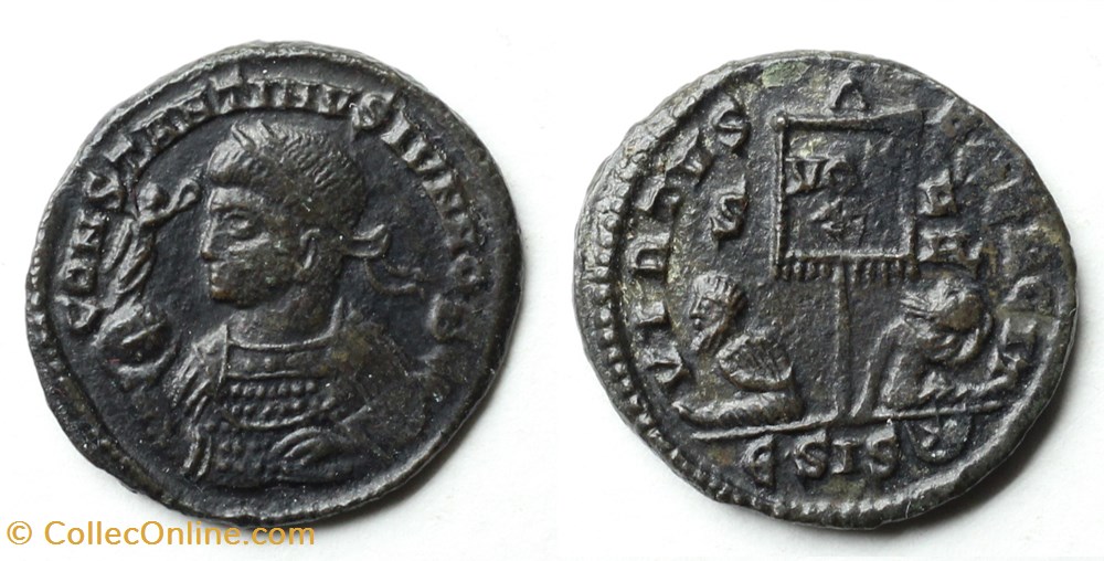 Constantin II monnaies antiquite av jc ap romaines republicaines imperiales constantin ii