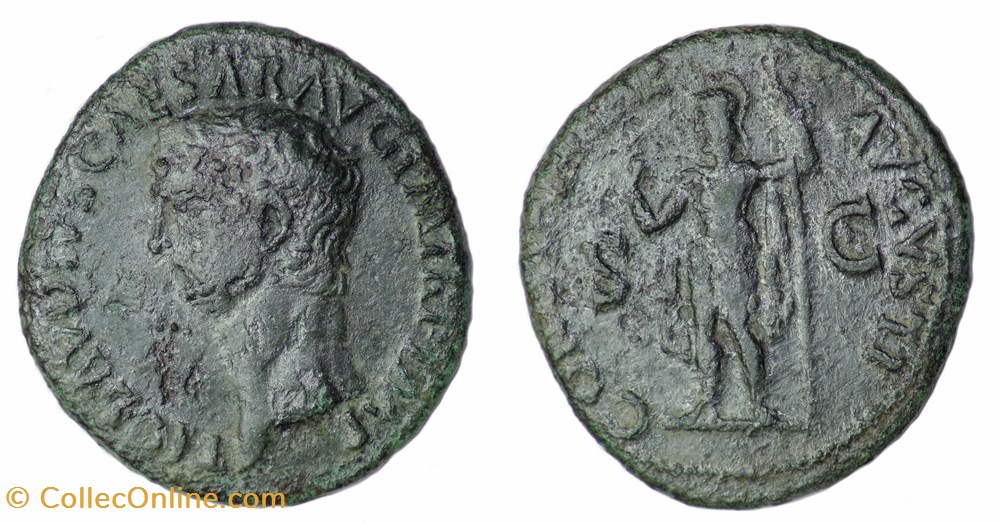monnaies antiques romaines republicaines imperiales claude