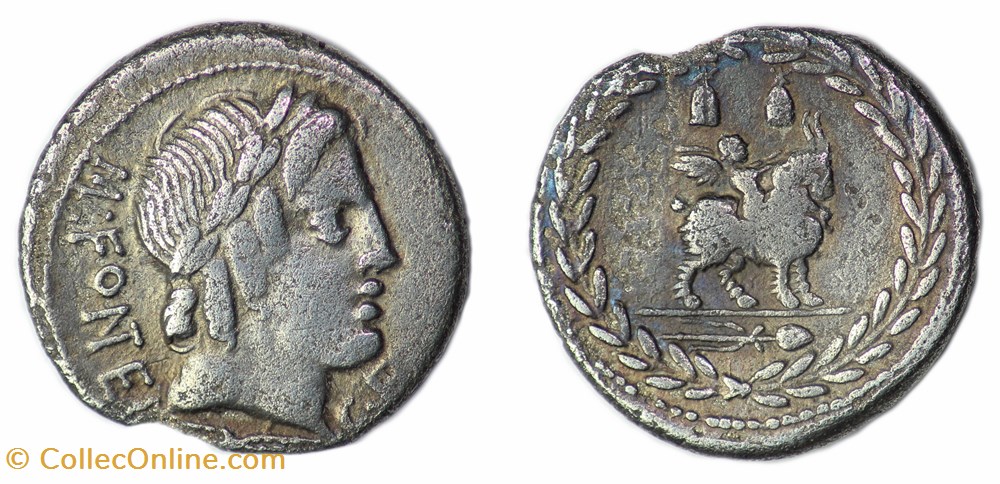 Fonteia monnaies antiques romaines republicaines imperiales fonteia