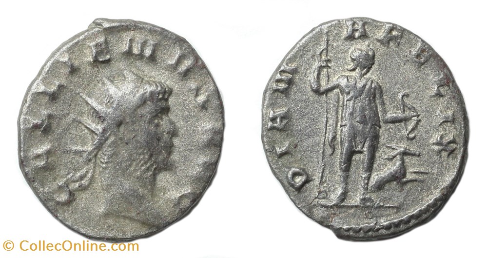 Gallien monnaies antiquite av jc ap romaines republicaines imperiales gallien