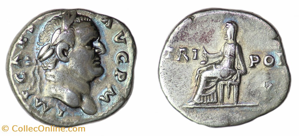 monnaies antiques romaines republicaines imperiales vespasien