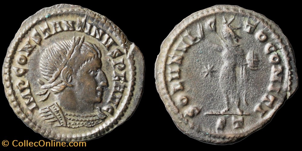 Constantin I monnaies antiquite av jc ap romaines republicaines imperiales constantin i