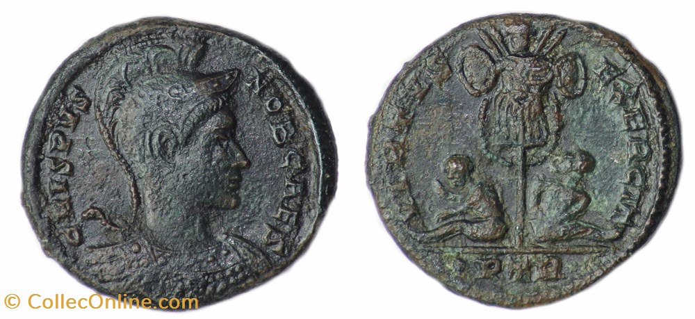 monnaies antiques a romaines republicaines imperiales crispus