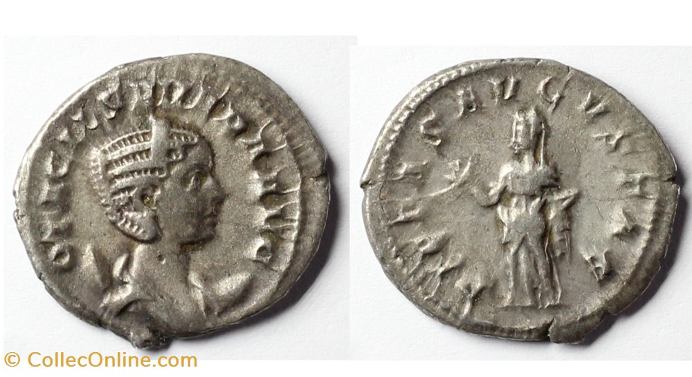 monnaies antiques av jc ap romaines republicaines imperiales otacilia severa