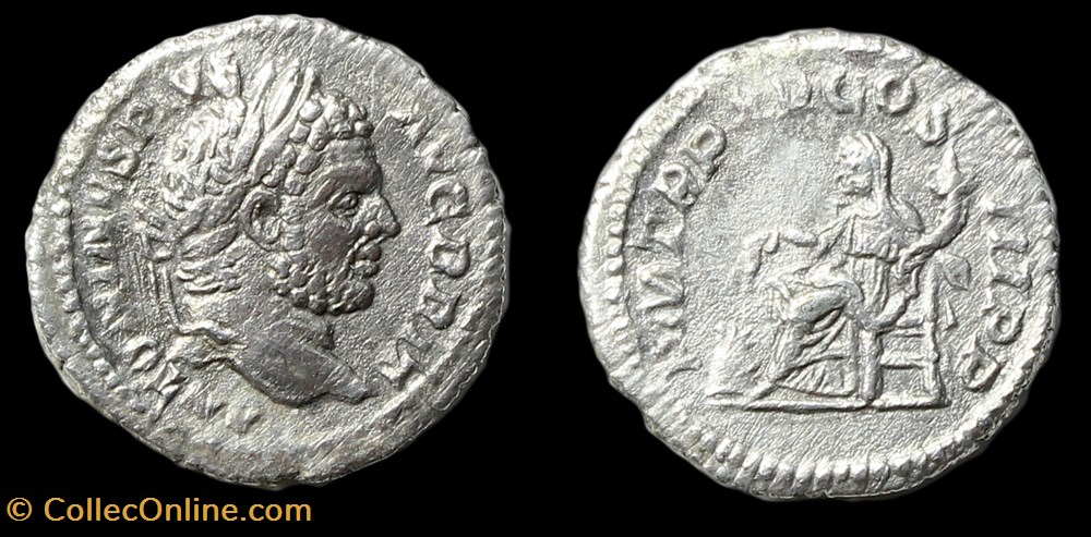 Caracalla monnaies antiquite av jc ap romaines republicaines imperiales caracalla