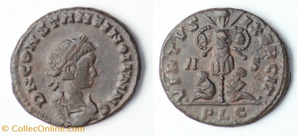 Constantin II monnaies antiques romaines imperiales et republicaines constantin ii