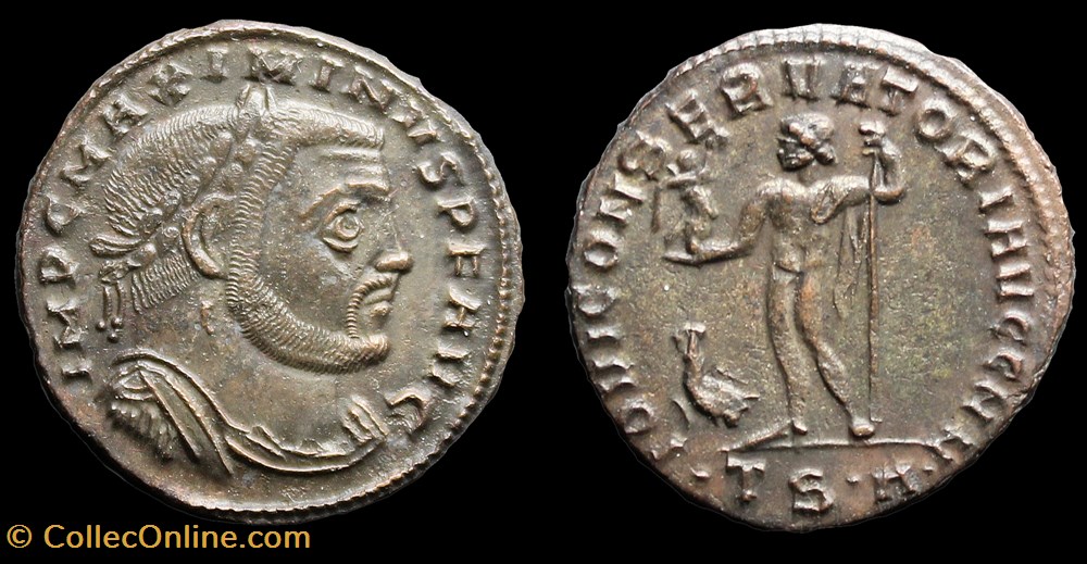 Maximin II Daïa monnaies antiques romaines republicaines imperiales maximin ii daia