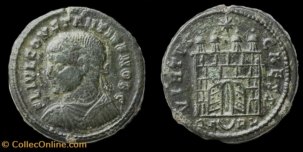 monnaies antiquite av jc ap romaines republicaines imperiales constance ii