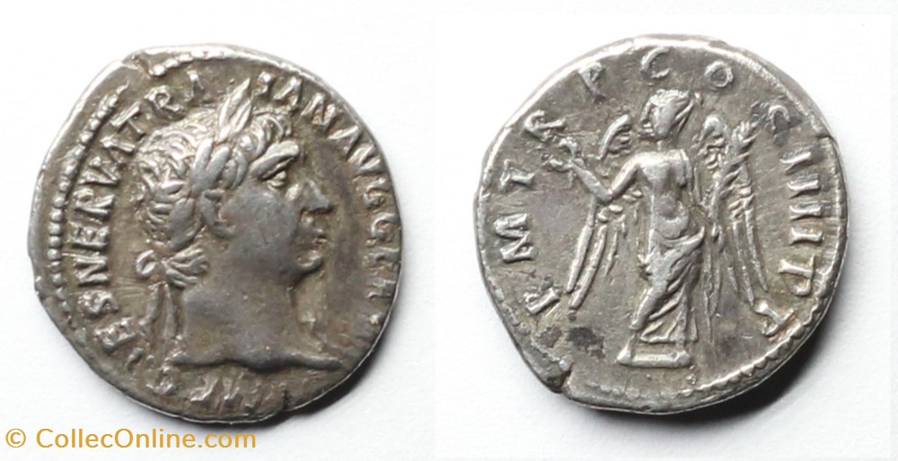 Trajan monnaies antiques av jc ap romaines republicaines imperiales trajan