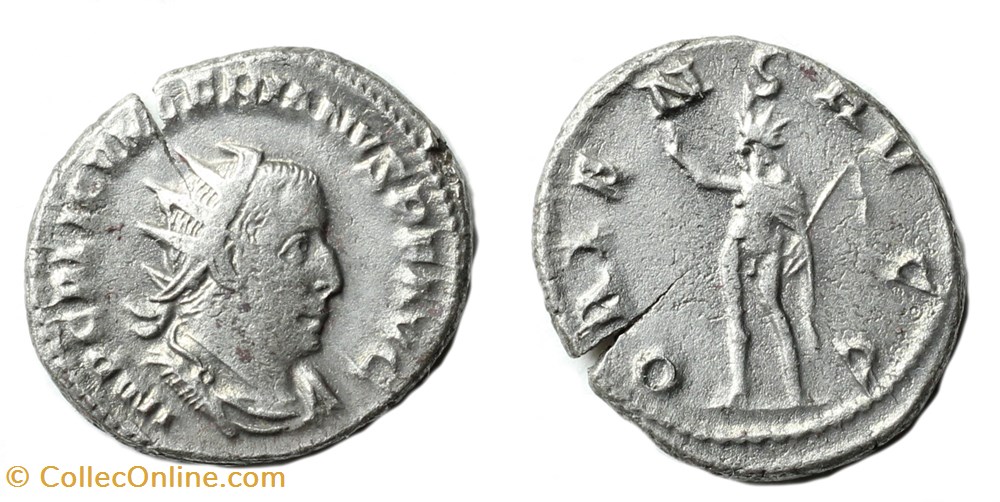 Valérien I monnaies antiquite av jc ap romaines republicaines imperiales valerien i
