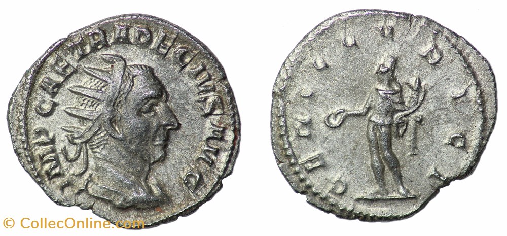 Trajan Dèce monnaies antiques romaines imperiales et republicaines trajan dece
