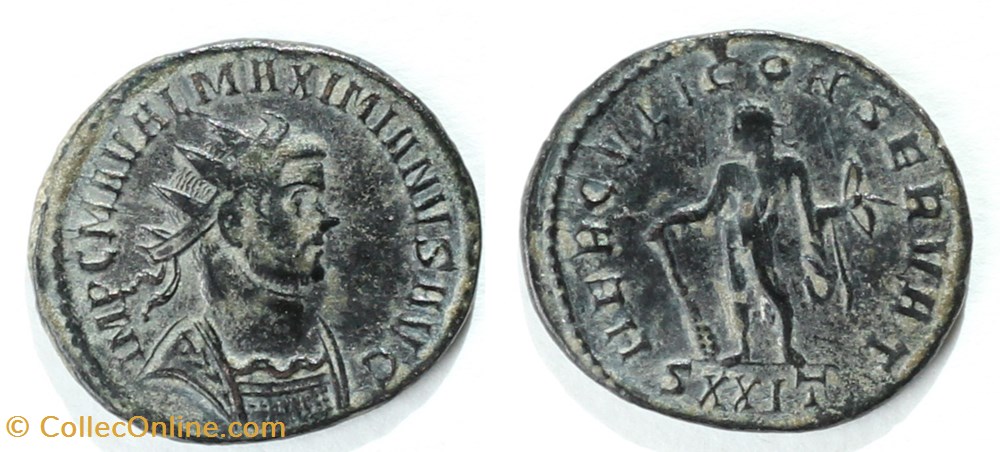 monnaies antiques av jc ap romaines republicaines imperiales maximien hercule