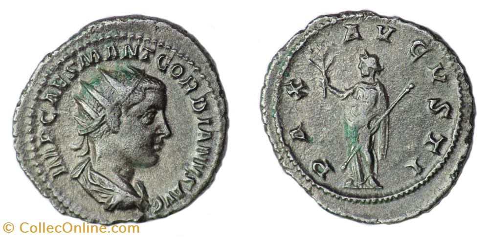 Gordien III monnaies antiques a romaines republicaines imperiales gordien iii