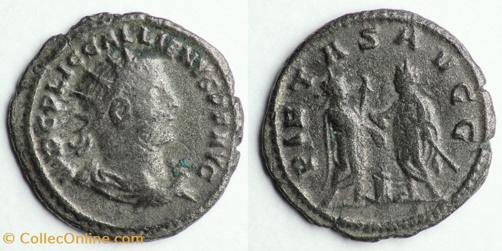 Gallien monnaies antiques romaines republicaines imperiales gallien