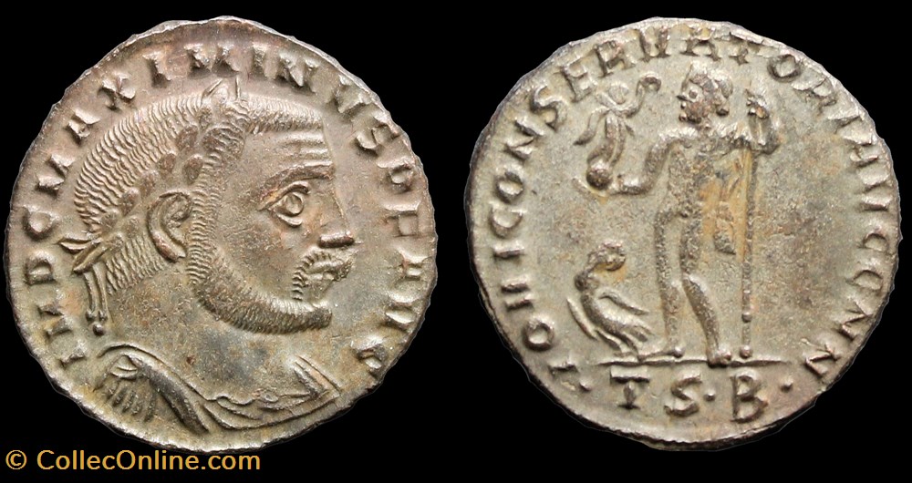monnaies antiques romaines republicaines imperiales maximin ii daia