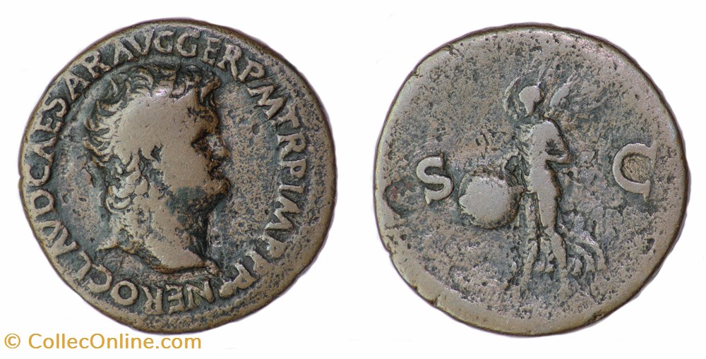 Néron monnaies antiques a romaines republicaines imperiales neron