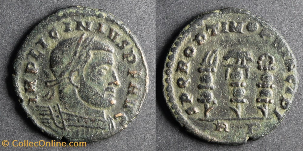 Follis de Licinius I monnaies antiquite av jc a ap romaines republicaines imperiales follis de licinius i