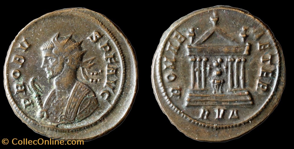 Probus monnaies antiquite av jc a ap romaines republicaines imperiales probus