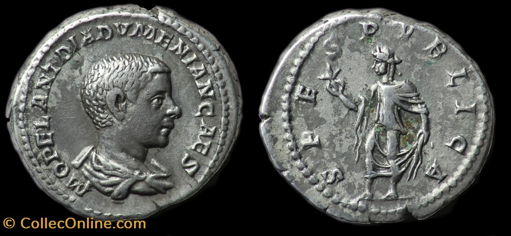 monnaies antiques av jc ap romaines republicaines imperiales diadumenien
