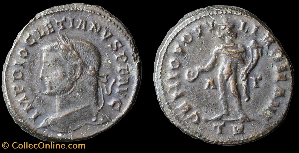 monnaies antiquite av jc a ap romaines republicaines imperiales diocletien