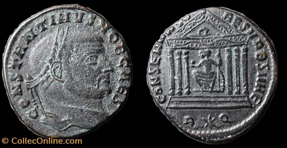 Constantin I monnaies antiquite av jc ap romaines republicaines imperiales constantin i