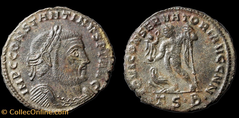 constantin I monnaies antiquite av jc ap romaines republicaines imperiales constantin i