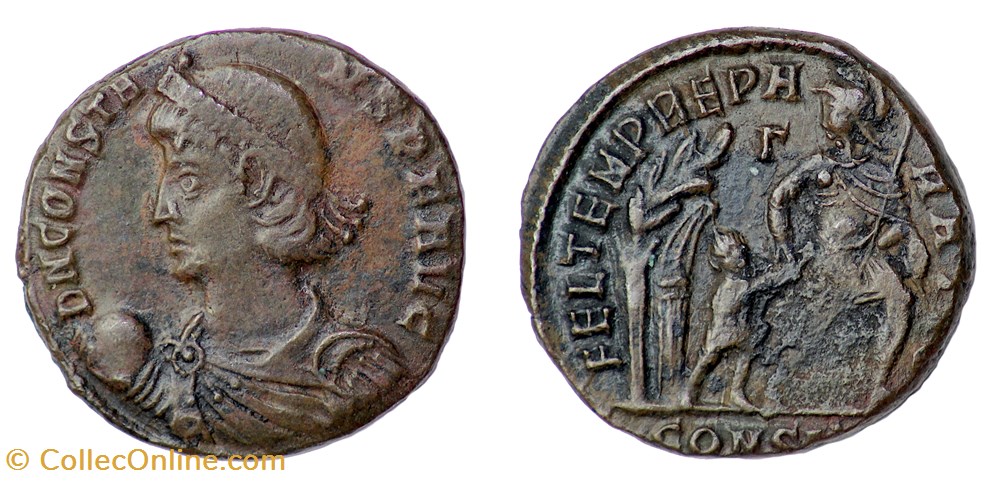 Constans monnaies antiques romaines imperiales et republicaines constans