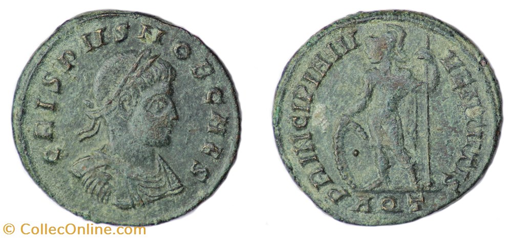monnaies antiques a romaines republicaines imperiales crispus