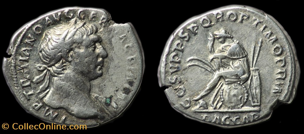 Trajan monnaies antiques av jc ap romaines republicaines imperiales trajan