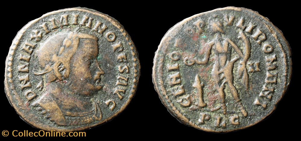 monnaies antiquite av jc ap romaines republicaines imperiales maximien hercule