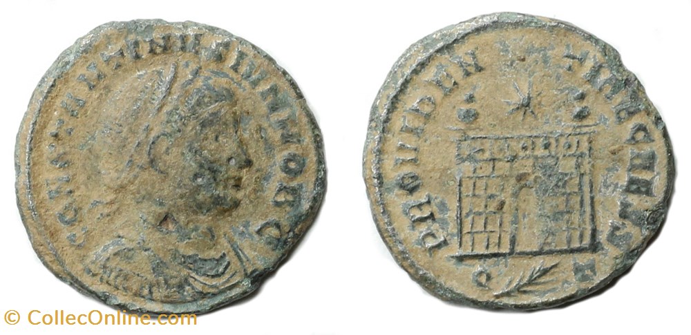 monnaies antiquite av jc ap romaines republicaines imperiales constantin ii