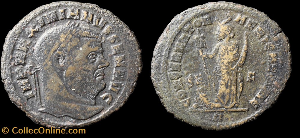 monnaies antiquite av jc ap romaines republicaines imperiales maximien hercule