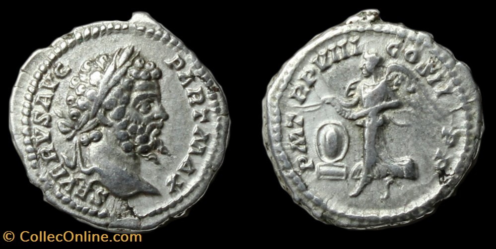 Septime Sévère monnaies antiquite av jc a ap romaines republicaines imperiales septime severe