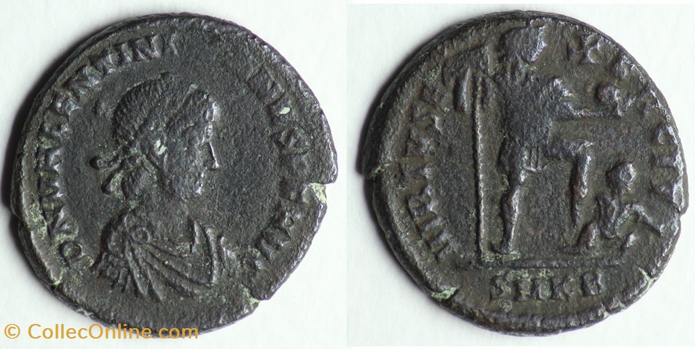 monnaies antiques romaines republicaines imperiales valentinien ii