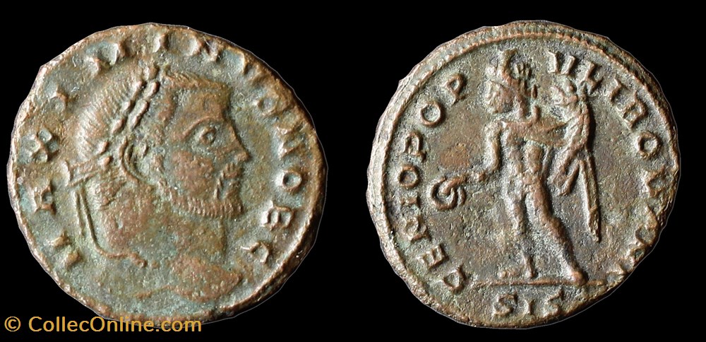 Maximin II Daïa monnaies antiques romaines republicaines imperiales maximin ii daia