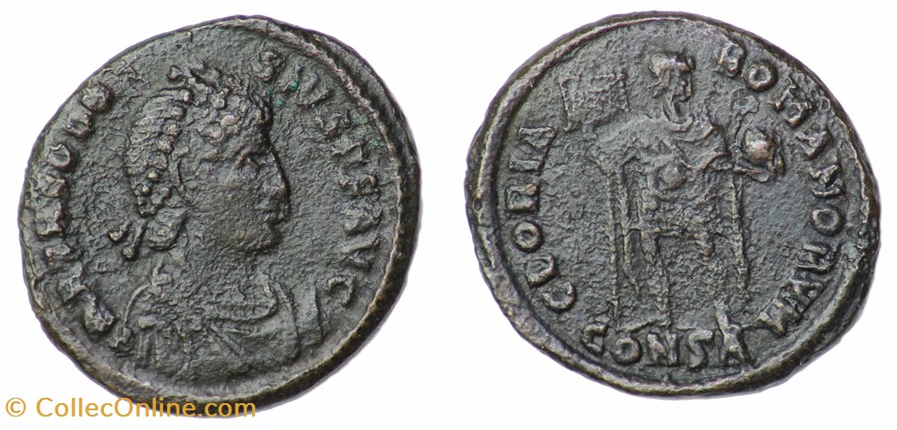 Théodose I monnaies antiques a romaines republicaines imperiales theodose i