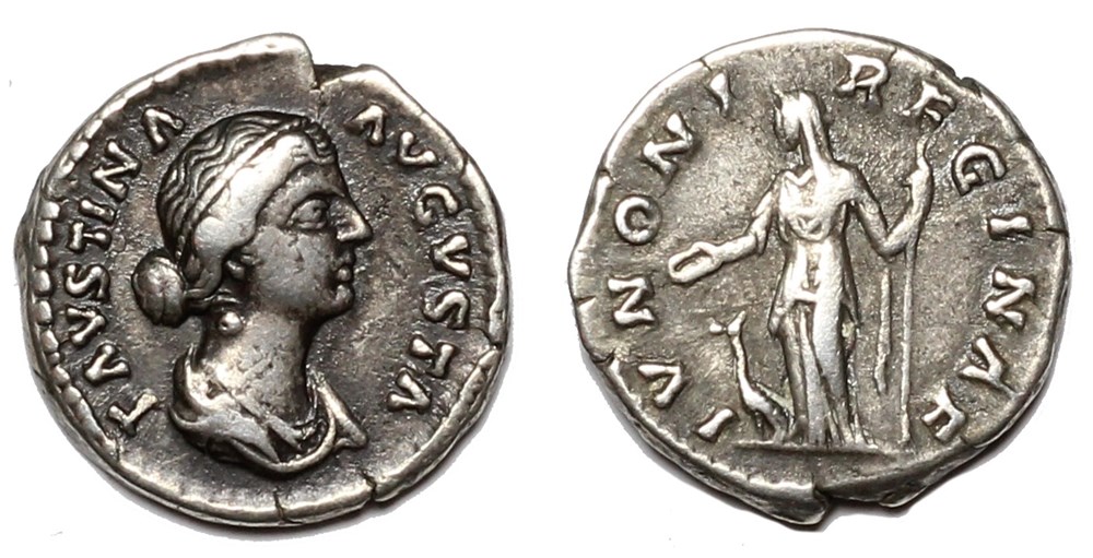 Faustine l'ancienne monnaies antiques romaines imperiales et republicaines faustine ancienne