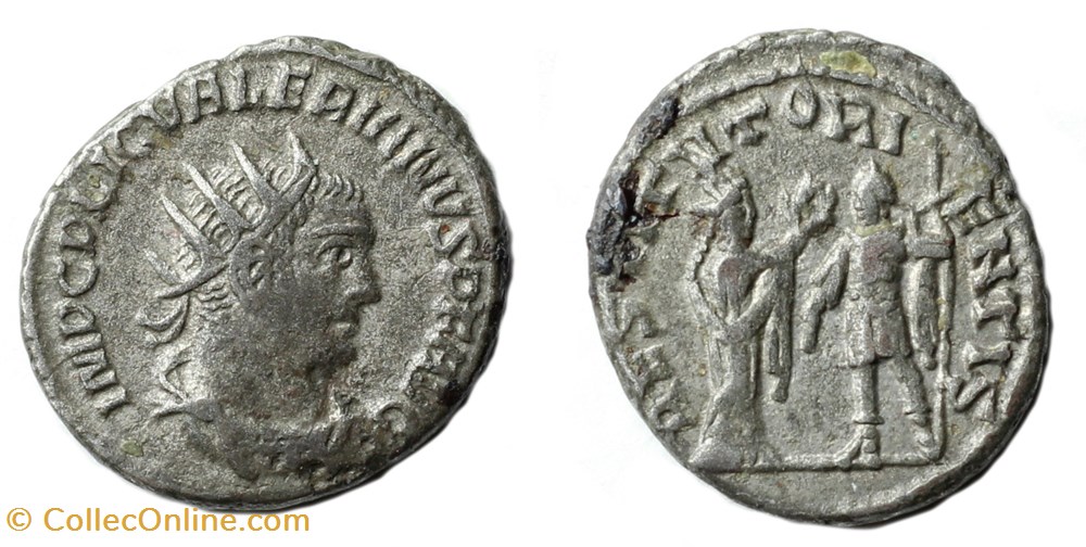 monnaies antiquite av jc ap romaines republicaines imperiales valerien