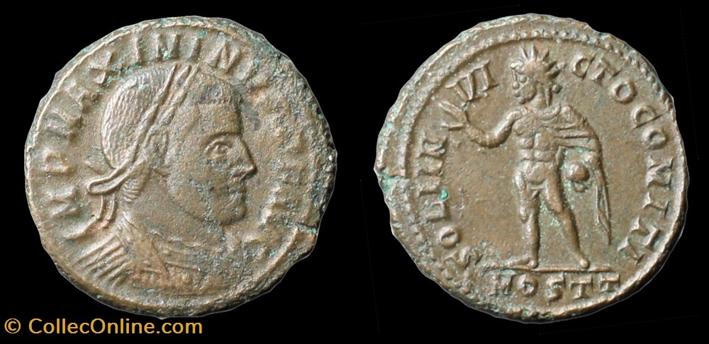 monnaies antiques romaines republicaines imperiales maximin ii daia