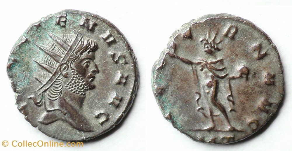 Gallien monnaies antiques av jc ap romaines republicaines imperiales gallien