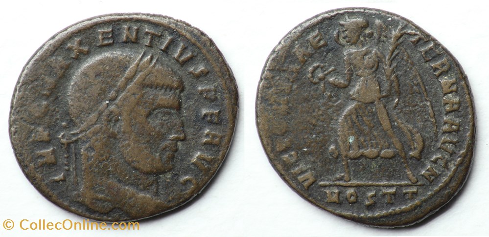 monnaies antiques av jc ap romaines republicaines imperiales maxence