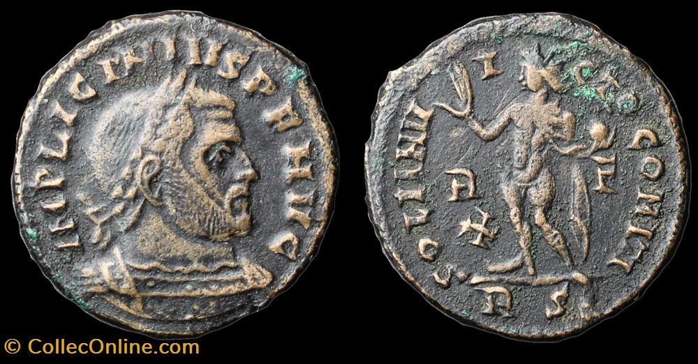 monnaies antiquite av jc a ap romaines republicaines imperiales licinius i
