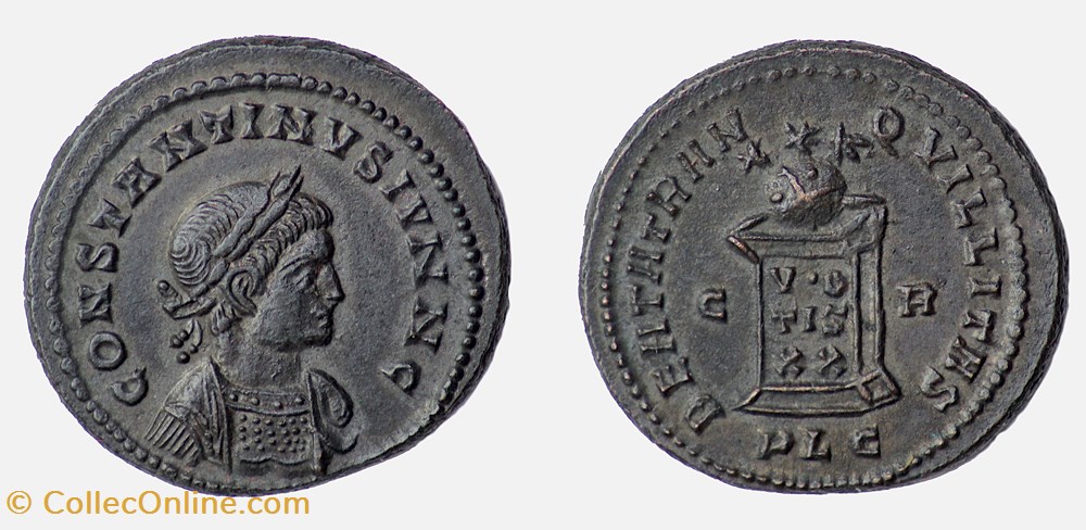 Constantin II monnaies antiques romaines imperiales et republicaines constantin ii