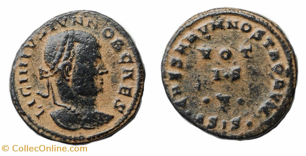 monnaies antiques a romaines republicaines imperiales licinius ii
