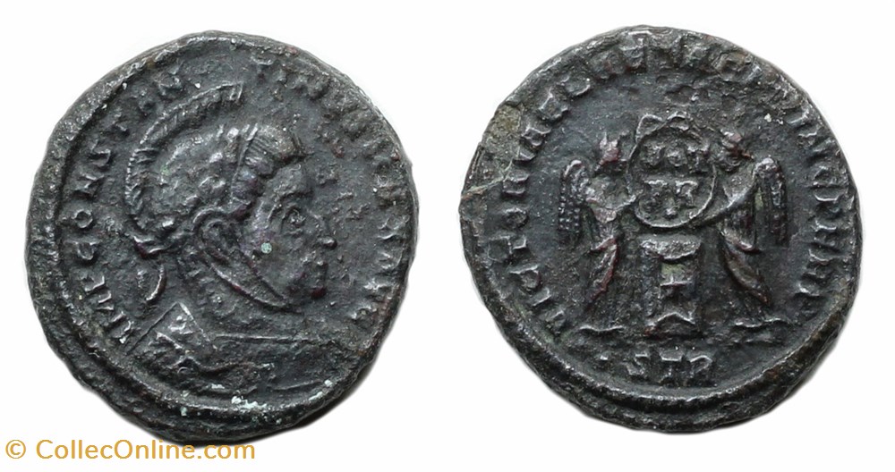 Constantin I monnaies antiquite av jc ap romaines republicaines imperiales constantin i